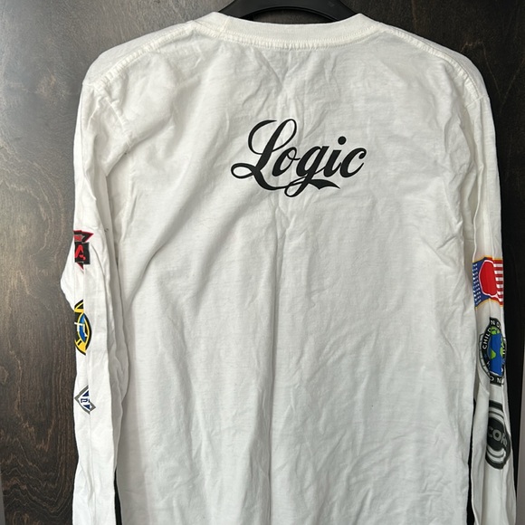 Logic Space Patches Long Sleeve Tee in size S - Picture 2 of 5